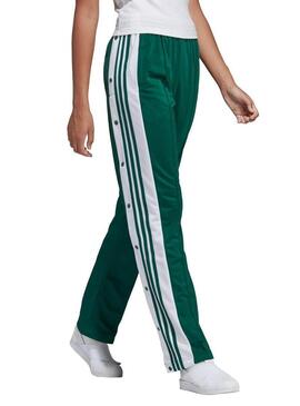 Pantaloni Adidas Adibreak Verde da donna 