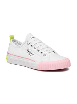 Sneaker Pepe Jeans Ottis Bianco per Bambina