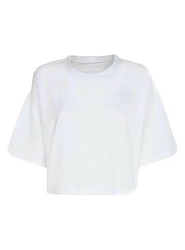 T-Shirt Pepe Jeans Miriam Bianco per Donna
