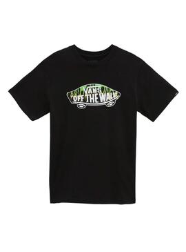T-Shirt Vans OTW Logo Fill Nero per Bambino