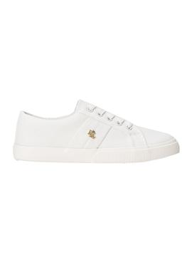 Sneaker Polo Ralph Lauren Janson Bianco Donna