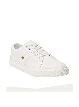 Sneaker Polo Ralph Lauren Janson Bianco Donna