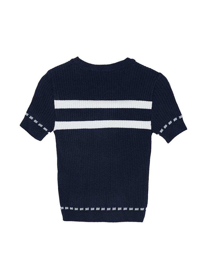 Pullover Mayoral Canale Blu Navy per Bambina