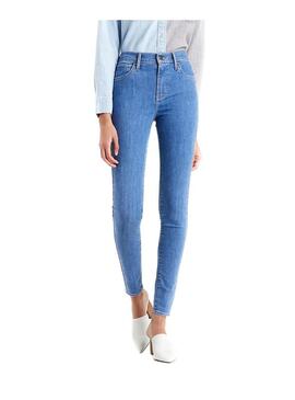 Jeans Levis 720 Hirise Blu per Donna