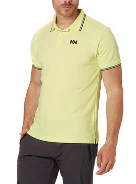 Polo Helly Hansen Kos Verde Claro per Uomo