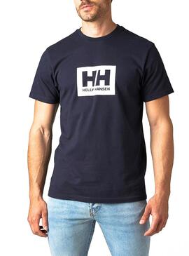 T-Shirt Helly Hansen Tokyo Blu Navy Uomo